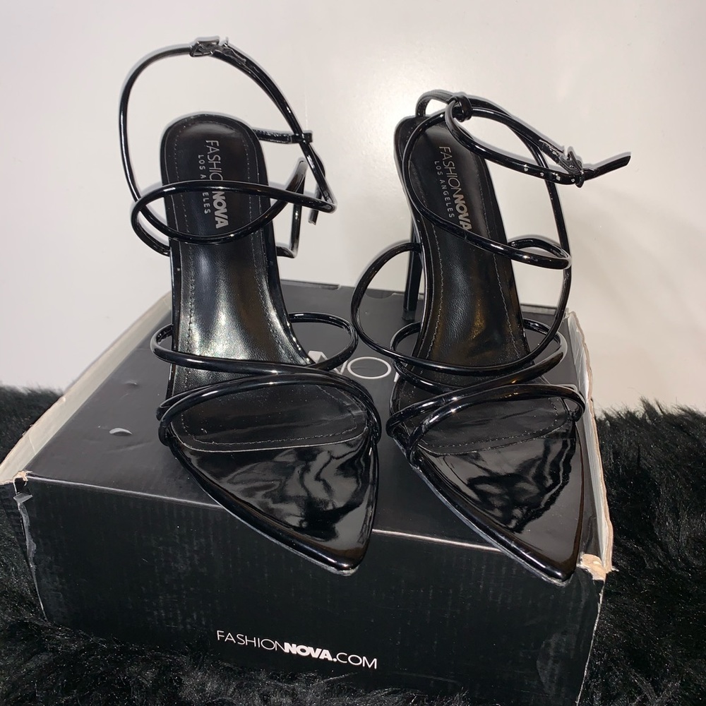 Sexy strappy heels